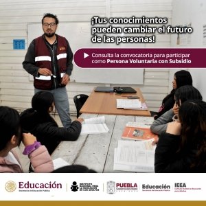 IEEA convoca a participar como &ldquo;Persona Voluntaria Beneficiaria del Subsidio&rdquo;