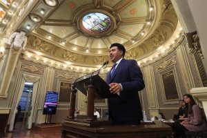 Promete Javier Aquino justicia y gobernabilidad a los poblanos