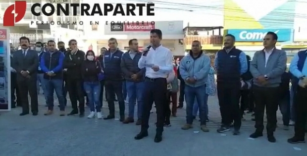 Entrega el ayuntamiento de Puebla rehabilitación de la Prolongación de la 25 poniente