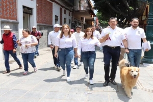  En familia y por amor a Puebla, vamos por la Revolución de las Conciencias: Armenta