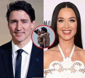 Captan a Katy Perry y Justin Trudeau “muy cariñosos” en un yate