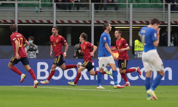 España elimina a Italia de la Nations League