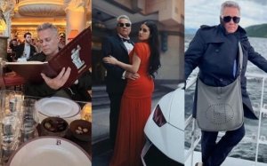 Revelan fotos de Alexis Ayala en Europa, usando bolsas de lujo y anillos de diamantes tras expresar que est&aacute; en bancarrota