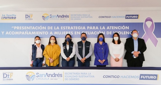 San Andrés Cholula presenta estrategia para atención a mujeres en situación de violencia