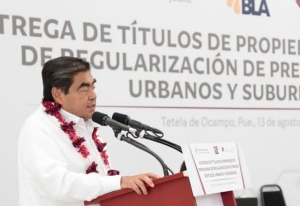 Federación no mandó a Puebla recurso extraordinario para obra: Barbosa