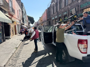Operativo contra el apartado ilegal de lugares en v&iacute;a p&uacute;blica, permanente: Franco Rodr&iacute;guez