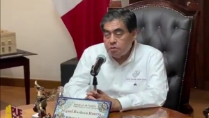 Adán Augusto es promotor de Ignacio Mier para la gubernatura de Puebla: Barbosa